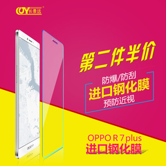 长景远 OPPO R7 plus钢化玻璃膜oppor7Plus手机贴膜r7plus蓝光膜