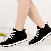 2015 fall/winter clearance sale specials new student Korean lace ankle boots casual warm shoes and wool canvas shoes women