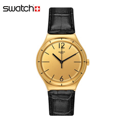 正品斯沃琪(Swatch)手表 金属系列 石英男表 后派对YWG100