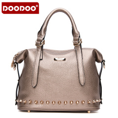 Doodoo new autumn and winter fashion women baodan hand rivet the shoulder bags slung ladies small handbags-fall 2015 the tide