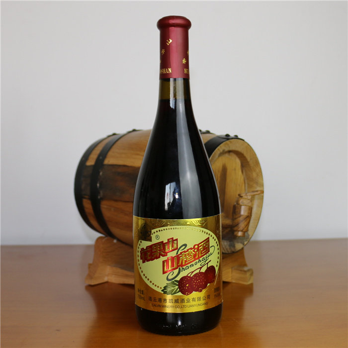 花果山山楂酒勃艮第750ml连云港特产果酒红酒