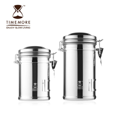 TIMEMORE泰摩 台湾产食品级304不锈钢密封罐  咖啡豆 奶粉储存罐