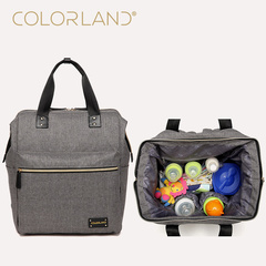 Colorland 多功能大容量妈咪包妈咪袋 外出旅行双肩背包妈咪包