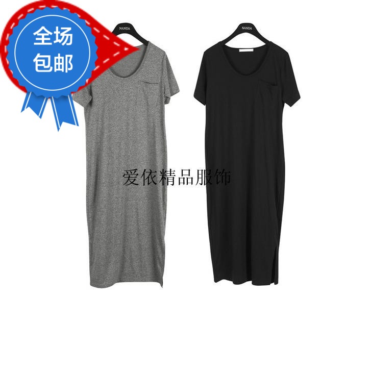 622号 特价包邮大码莫代尔新款休闲短袖连衣裙宽松H裙子长裙夏装|msdalam kategori Butik wanita / wanita, pakaian - dari Buy2taobao.com untuk memberikan perkhidmatan ejen Taobao profesional membeli