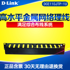 D-Link友讯 1U高水平金属网络理线架/理线器dlink DCE110JTP-1U