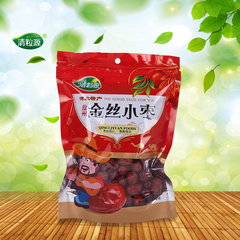清粒源 金丝小枣 河北沧州特产红枣250克 特产零食 水果干