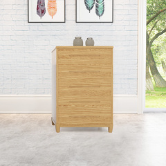 雅斯邦纯实木斗柜 组装五斗柜简约现代可收纳储物柜 北欧实木斗柜
