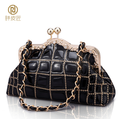 2015 new style clutch bag evening bag fat Tanner married nightclub makeup bag bride bag Bao Suokou clutch-mail