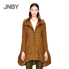 JNBY/江南布衣秋冬女式修身创意时尚纯色无袖羽绒背心5E77094