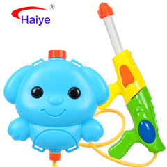 儿童玩具水枪成人高压抽水抽拉式背包水枪宝宝卡通玩具沙滩喷水枪