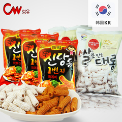 韩国进口膨化零食品 九日炒年糕条组合共5袋韩式炒年糕小吃 包邮