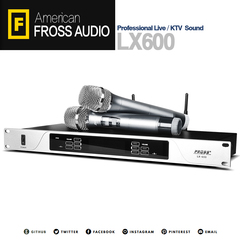 Fross/沸斯 LX600 KTV专用话筒 无线麦克风舞台演出级卡拉ok话筒