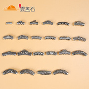 Cloud cover stone loose beads 925 Thai silver openwork carved pipe accessories handmade jewelry DIY hand Bracelet Necklace accessory