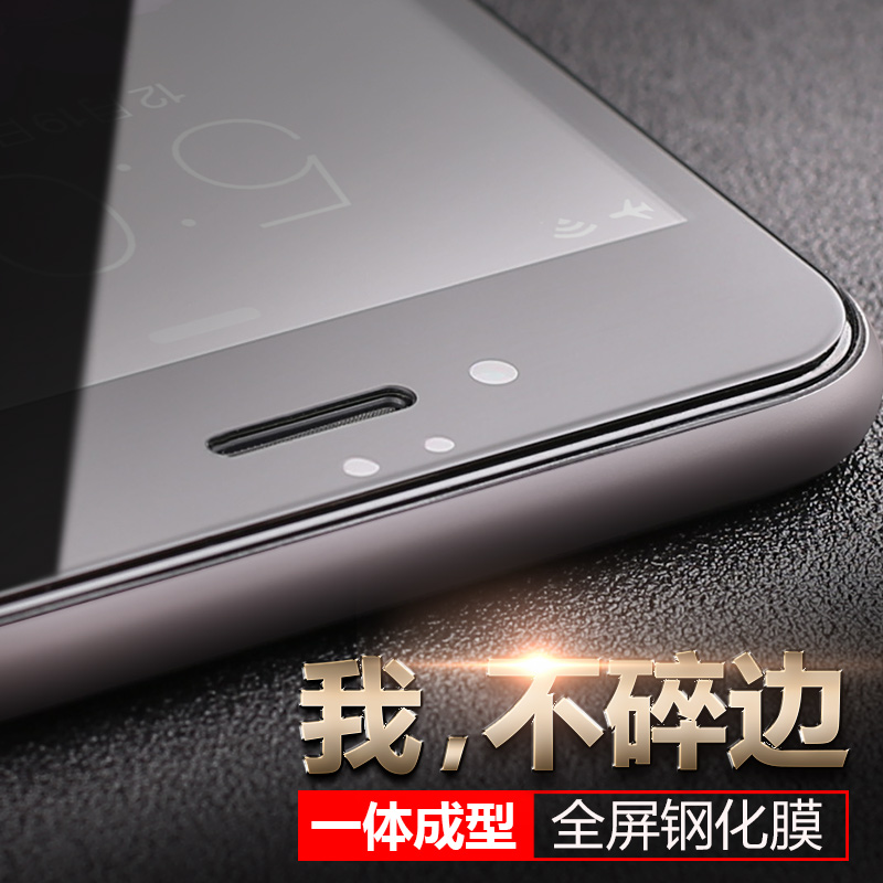 苹果iPhone6钢化玻璃膜全屏膜iPhone6 Plus钢化膜全覆盖手机贴膜产品展示图5