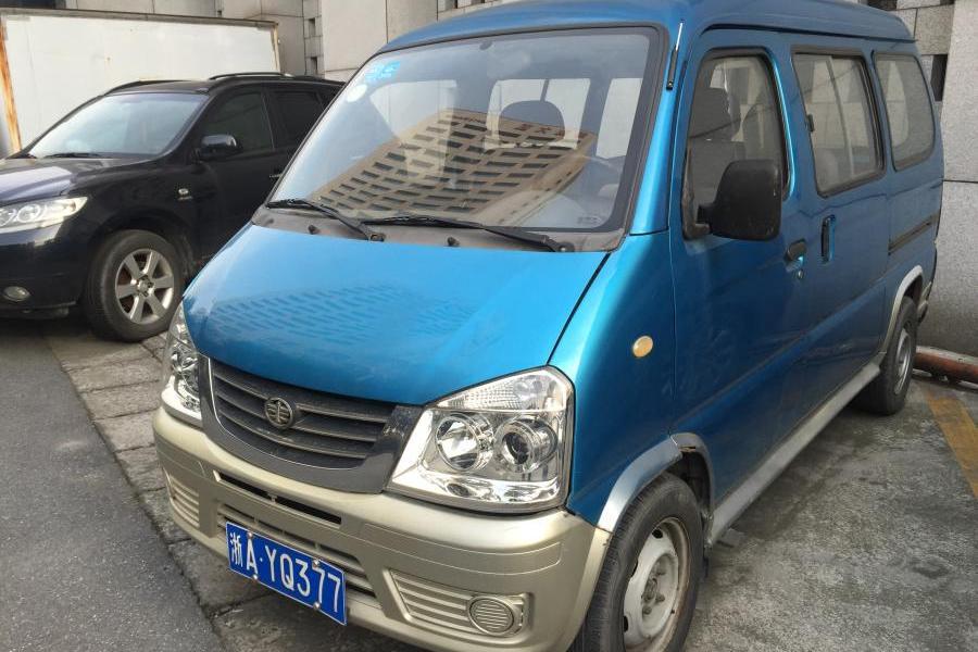 【第一次拍卖】浙ayq377解放牌面包车一辆(限购)