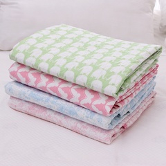 新款全棉卡通儿童被单人空调夏凉被绗缝床盖盖毯