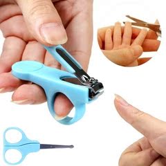 婴儿防滑指甲剪 宝宝安全指甲钳 儿童指甲刀 新生儿用品必备