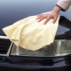 汽车用品 合成鹿皮巾 强吸水巾洗车毛巾 汽车擦车巾麂皮布