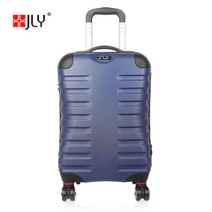 JLY学生扩展行李箱万向轮拉杆箱男女旅行箱玫瑰金密码登机旅游箱