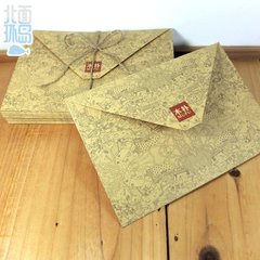 创意韩国复古 MUPU木朴 100g进口牛皮纸理想世界的信封 精致信封