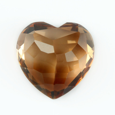 5.90ct 稀有茶色 天然托帕石裸石 顶级切工 心形 530065