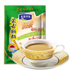 天美华乳内蒙古特产额颉奶茶独立小包袋装速溶冲饮咸味400g*2组合