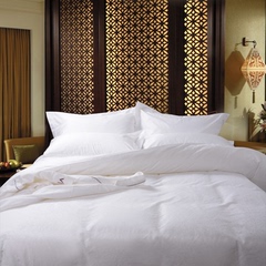 MURCIA60支纯棉贡缎提花四件套 宾馆五星级酒店床上用品全棉套件