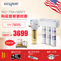 美国怡口怡可飘MSP1 RO-75x家用直饮自来水过滤净水器全屋套餐