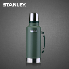 正品Stanley不锈钢真空保温壶1.9L大容量家用热水瓶 户外旅行水壶