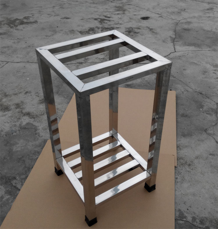 304不锈钢鱼缸架杂物架台上盆架子托架厨房置物架花盆架可定做