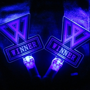 2015winnerwinner亚洲见面会演唱会团体应援棒荧光棒蓝色独家