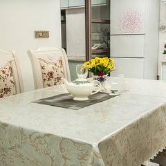 餐桌布防水防烫免洗pu台布长方形圆桌酒店餐厅家用PVC茶几桌布