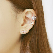 Sweet Joker package mail Korea exaggerated ear loop ear ear clip-free fashion jewelry earrings Korean female ear bone clamps