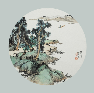 国画- 杨银俊《山水小品》