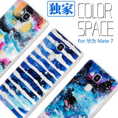 UNIICO原创华为Mate7浮雕艺术手机壳韩国设计全包手机保护套