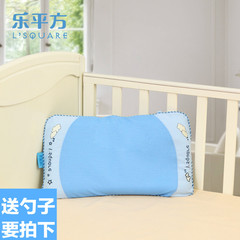 乐平方2片可调式防偏头婴儿定型枕苎麻儿童泰国天然乳胶枕头枕套Z