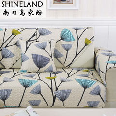 简约现代客厅沙发垫布艺全棉四季防滑组合巾套罩皮实木坐垫子定做