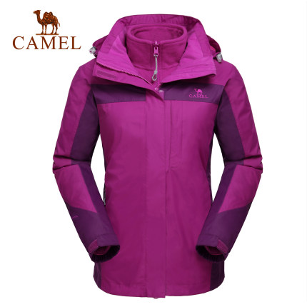CAMEL駱駝男女款三合一沖鋒衣 防水透濕 兩件套保暖沖鋒衣正品 - 39887639756