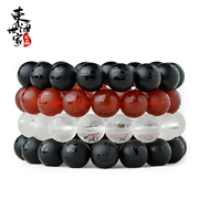 Tokai family Obsidian bracelet white red black Onyx Crystal fashion jewelry bracelets for men and women six-word memoirs