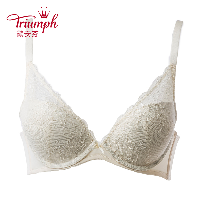 Triumph/黛安芬16新品繁花静好集中型3/4文胸E002194产品展示图2