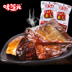 味芝元香辣鱼尾巴32g*1包 洞庭  湖南特产零食小吃