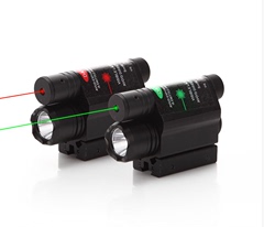 战术手电强光手电筒红绿激光绿红外线瞄准镜寻鸟镜瞄准器可充电