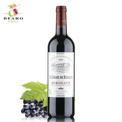 DEAHO帝豪拉克鲁瓦07法国波尔多红酒原瓶进口AOC赤霞珠干红葡萄酒