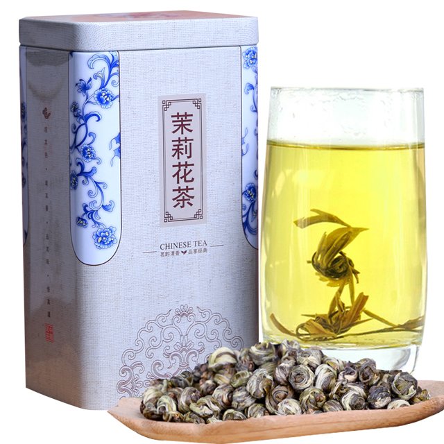 茉莉白龙珠茶叶茉莉花茶2016新茶散装罐装茉莉龙珠浓香茉莉花茶叶产品展示图1