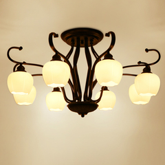 北欧宜家LED吸顶灯现代简约主卧室灯具餐厅儿童房间客厅美式灯饰