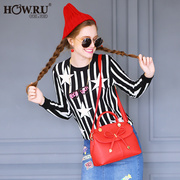 New small bag for fall/winter fashion shoulder bag bow ornament bag Messenger bag soft Tote