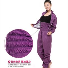 减肥衣服女士套装出汗服桑拿裤胖妹妹减肥服减脂控体服内网健身服