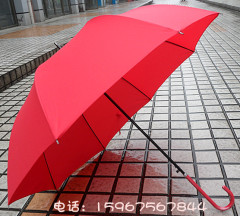 16骨加厚透明雨伞长柄舞蹈道具伞商务明星情