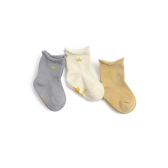 秋冬季婴儿袜子棉袜加厚加绒保暖0-1-3岁宝宝袜新生儿松口毛巾袜