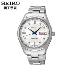 日本精工SEIKO女表Presage钢带机械手表 SRP897J1/SRP899J1